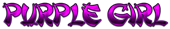 PURPLE GIRL Logo Style