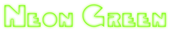 Neon Green Logo Style