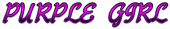 PURPLE GIRL Logo Style