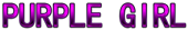 PURPLE GIRL Logo Style