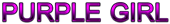 PURPLE GIRL Logo Style