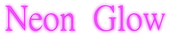 Neon Glow Logo Style