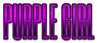 PURPLE GIRL Logo Style