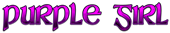 PURPLE GIRL Logo Style