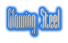 Glowing Steel Logo Style