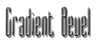 Gradient Bevel Logo Style
