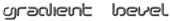 Gradient Bevel Logo Style