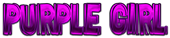 PURPLE GIRL Logo Style