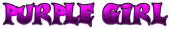 PURPLE GIRL Logo Style