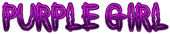 PURPLE GIRL Logo Style