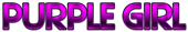 PURPLE GIRL Logo Style