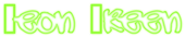 Neon Green Logo Style