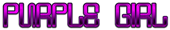 PURPLE GIRL Logo Style