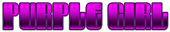 PURPLE GIRL Logo Style