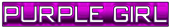 PURPLE GIRL Logo Style