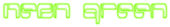 Neon Green Logo Style