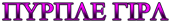 PURPLE GIRL Logo Style