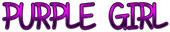 PURPLE GIRL Logo Style