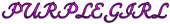 PURPLE GIRL Logo Style