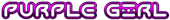 PURPLE GIRL Logo Style