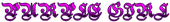 PURPLE GIRL Logo Style