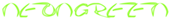 Neon Green Logo Style