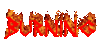 Burning Logo Style