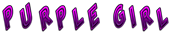 PURPLE GIRL Logo Style