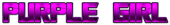 PURPLE GIRL Logo Style