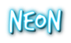 Neon Logo Style