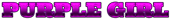 PURPLE GIRL Logo Style