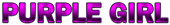 PURPLE GIRL Logo Style