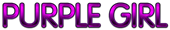 PURPLE GIRL Logo Style