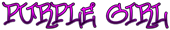 PURPLE GIRL Logo Style