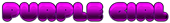 PURPLE GIRL Logo Style