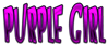 PURPLE GIRL Logo Style