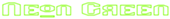 Neon Green Logo Style