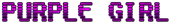 PURPLE GIRL Logo Style