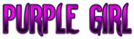 PURPLE GIRL Logo Style