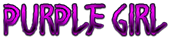 PURPLE GIRL Logo Style