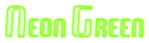 Neon Green Logo Style