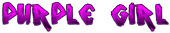 PURPLE GIRL Logo Style