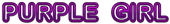 PURPLE GIRL Logo Style