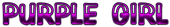 PURPLE GIRL Logo Style