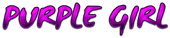 PURPLE GIRL Logo Style