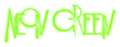 Neon Green Logo Style