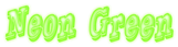 Neon Green Logo Style