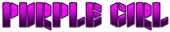 PURPLE GIRL Logo Style