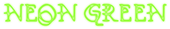 Neon Green Logo Style