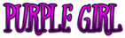 PURPLE GIRL Logo Style